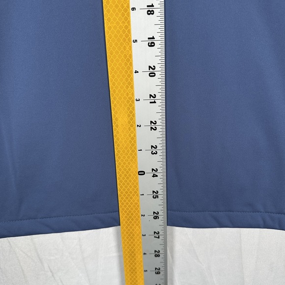 Peter Millar Vest Mens Medium Gray Blue Cambridge Crown Crafted Stretch NWT $265 - Picture 11 of 12